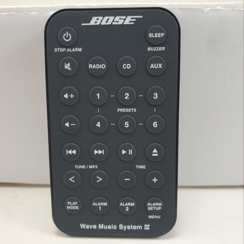 BOSE WAVE MUSIC SYSTEM 4 REMOTE